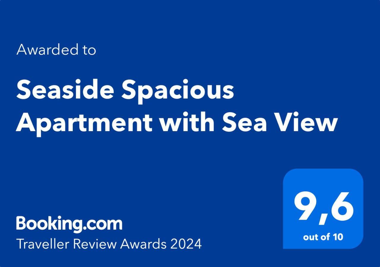 Seaside Spacious Apartment With Sea View 利马索尔 外观 照片